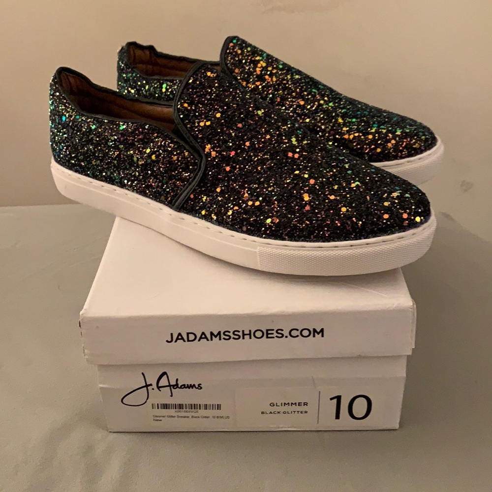 Sparkle Slip on Sneakers
